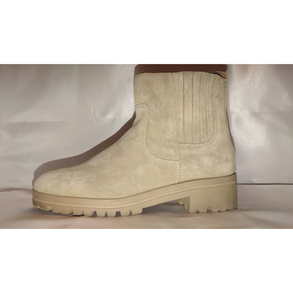 Lucky Brand Hazyl Fossilized Suede Boots Size 8M NWOT - Picture 2 of 9